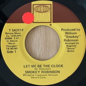 Smokey Robinson - Let Me Be The Clock