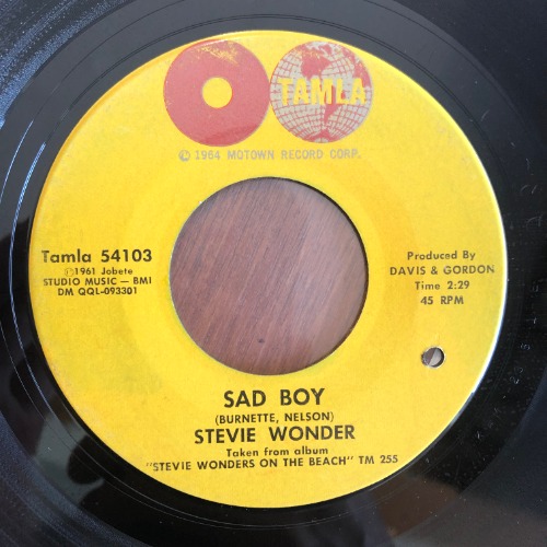 Stevie Wonder – Sad Boy / Happy Street