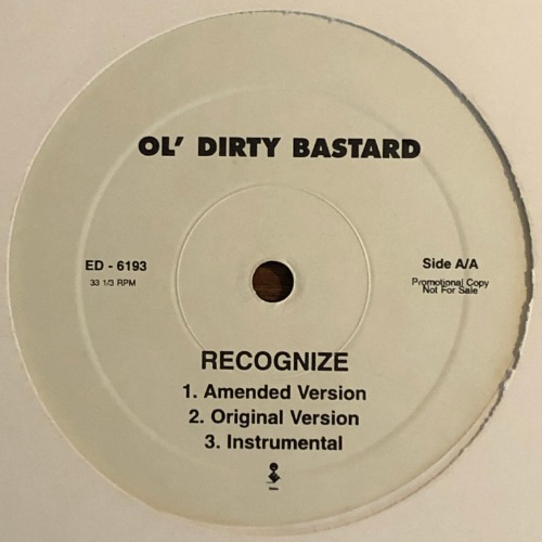 Ol&#039; Dirty Bastard - Recognize
