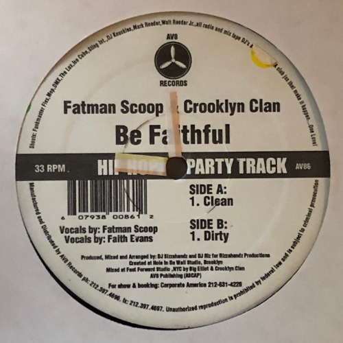Crooklyn Clan Feat. Fatman Scoop - Be Faithful