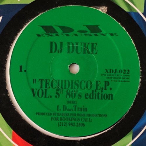 DJ Duke - Techdisco E.P. Vol. 5 (80&#039;s Edition)
