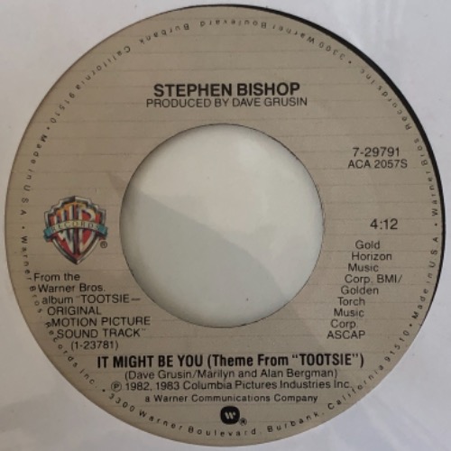 Stephen Bishop / Dave Grusin - It Might Be You (Theme From &quot;Tootsie&quot;)