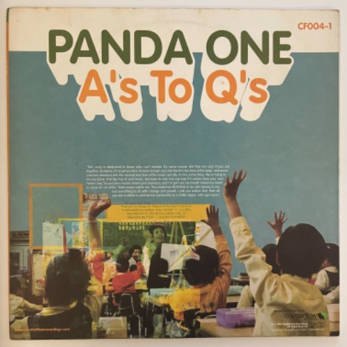 Panda One - A&#039;s To Q&#039;s