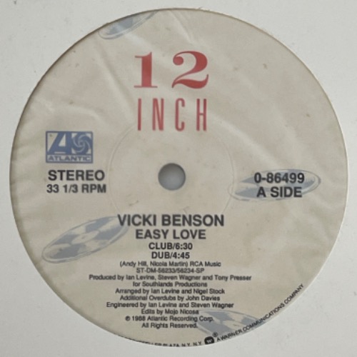 Vicki Benson - Easy Love