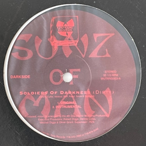 Sunz Of Man - Soldiers Of Darkness / Five Arch Angels