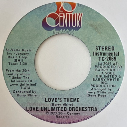 Love Unlimited Orchestra - Love&#039;s Theme