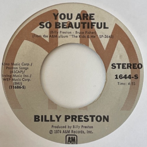 Billy Preston - Struttin&#039; / You Are So Beautiful