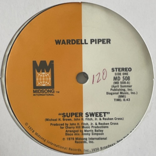 Wardell Piper - Super Sweet