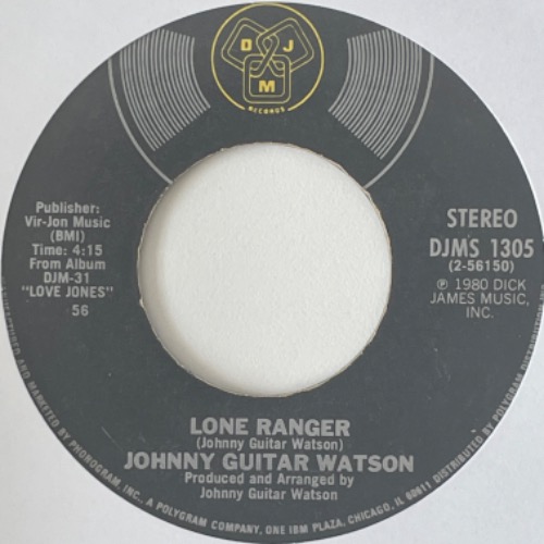 Johnny Guitar Watson - Lone Ranger
