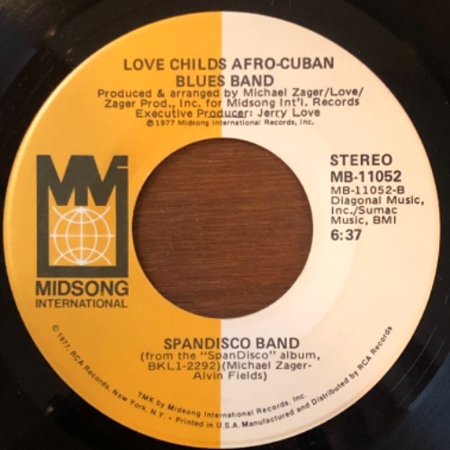 Love Childs Afro-Cuban Blues Band - SpanDisco