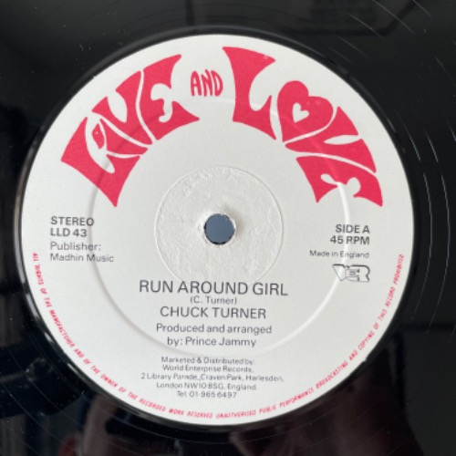 Chuck Turner - Run Around Girl
