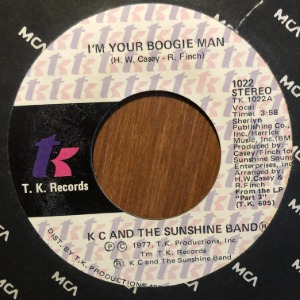 KC And The Sunshine Band ‎– I&#039;m Your Boogie Man