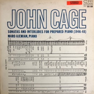 John Cage - Sonatas And Interludes For Prepared Piano (1946-48)