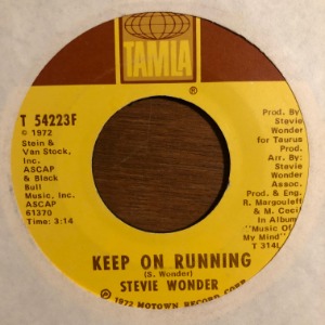 Stevie Wonder - Keep On Running / Evil