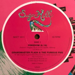 Grandmaster Flash &amp; The Furious Five - Freedom / Superappin&#039;