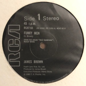 James Brown - Funky Men / Mashed Potatoes
