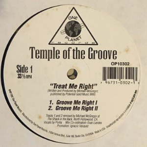 Temple Of The Groove - Treat Me Right