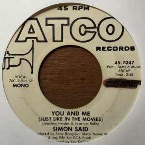Simon Said - You And Me (Just Like In The Movies)