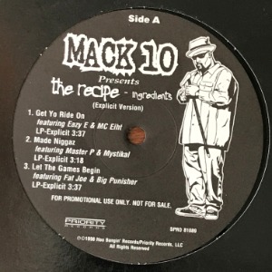 Mack 10 - Ingredients From The Recipe
