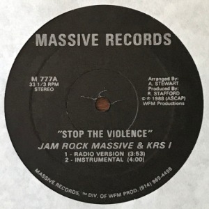 Jam Rock Massive and KRS-1 - Stop The Violence