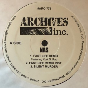 Nas - Fast Life (Remix) / Life&#039;s A Bitch (Remix)