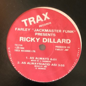 Farley &quot;Jackmaster Funk&quot; Presents Ricky Dillard - As Always