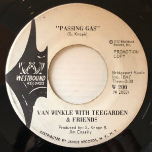 Van Winkle With Teegarden &amp; Friends - Passing Gas / Ride Away