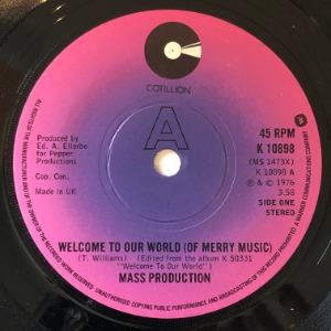 Mass Production - Welcome To Our World (Of Merry Music)