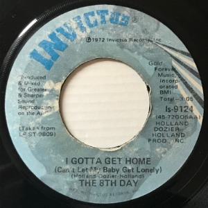 The 8th Day - I Gotta Get Home / Good Book