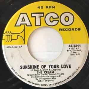 The Cream - Sunshine Of Your Love