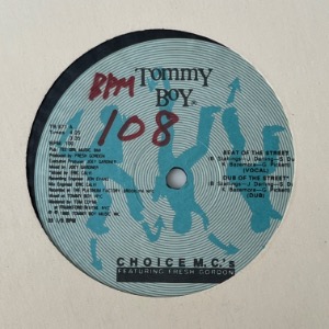 Choice M.C.&#039;s Featuring Fresh Gordon / Fresh Gordon - Beat Of The Street / Gordy&#039;s Groove