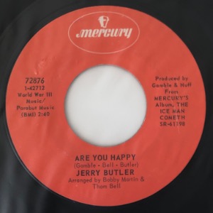 Jerry Butler - Are You Happy / (Strange) I Still Love You