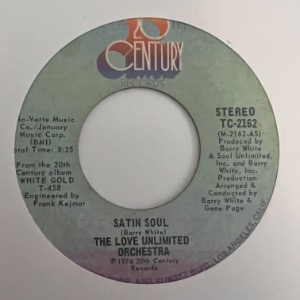 The Love Unlimited Orchestra - Satin Soul