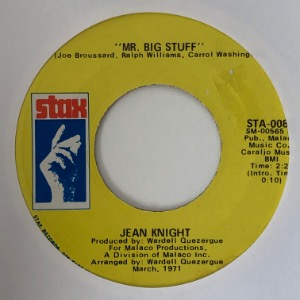Jean Knight - Mr. Big Stuff / Why I Keep Living These Memories