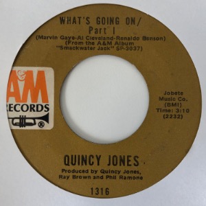 Quincy Jones - Whats Going On Part I / Whats Going On Part II