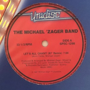The Michael &#039;Zager Band / Lime - Let&#039;s All Chant (87&#039; Remix) / Angel Eyes