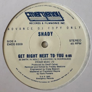 Shady - Get Right Next To You