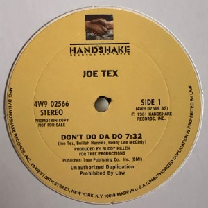 Joe Tex - Don&#039;t Do Da Do