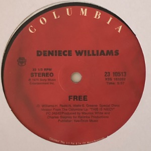 Deniece Williams - Free / It&#039;s Important To Me