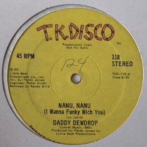 Daddy Dewdrop - Nanu, Nanu (I Wanna Funky Wich You) / The Real Thing