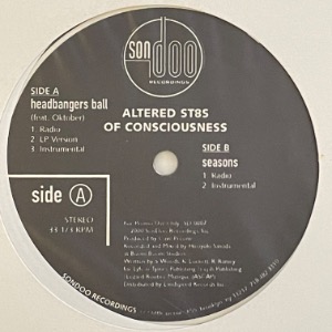 Altered St8s Of Consciousness - Headbangers Ball / Seasons