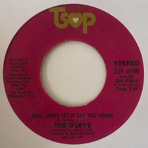 The O&#039;Jays - Girl, Don&#039;t Let It Get You Down