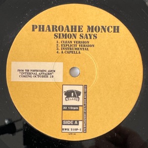 Pharoahe Monch - Simon Says / Next Sh*t