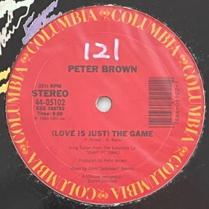 Peter Brown - (Love Is Just) The Game