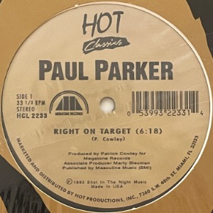 Paul Parker - Right On Target / One Look Was Enough