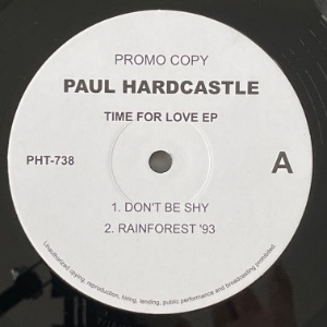 Paul Hardcastle - Time For Love EP