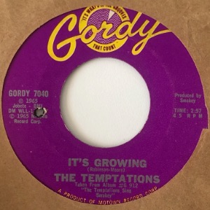 The Temptations - It&#039;s Growing