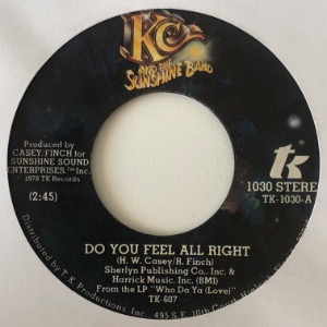 KC And The Sunshine Band - Do You Feel All Right