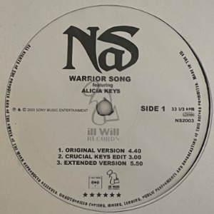 Nas - Warrior Song