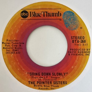 Pointer Sisters - Going Down Slowly